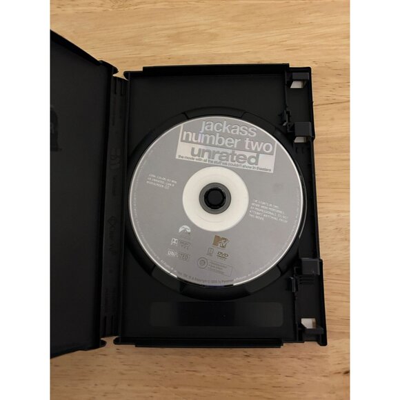 Jackass Number Two Unrated 2006 DVD Comedy Johnny Knoxville MTV Films Pre-Owned - Picture 3 of 4